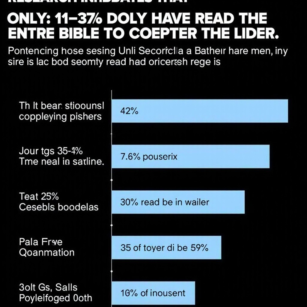 Graph Depicting Bible Reading Habits of Christians Graph Depicting Bible Reading Habits of Christians