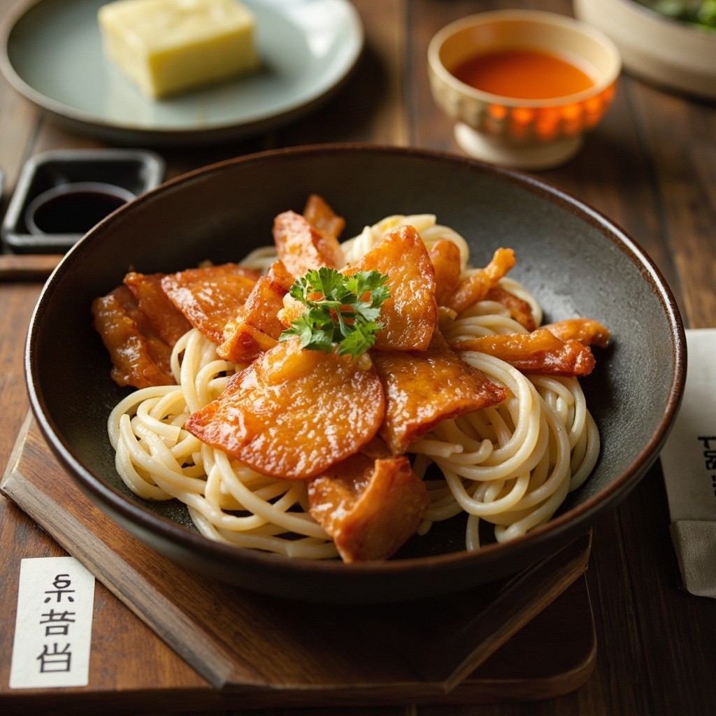 Grilled Pork Belly with Korean Soju