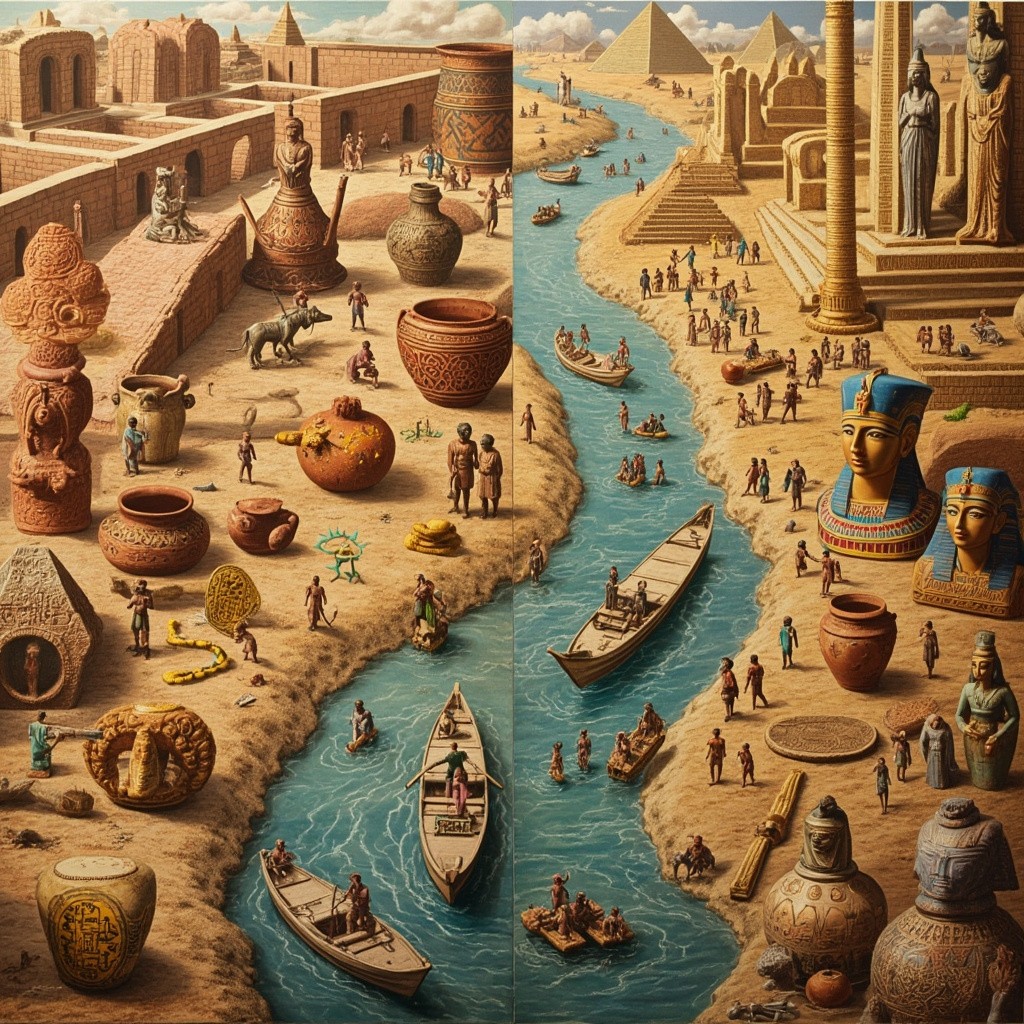 Harappan and Egyptian Civilizations: A Detailed Comparison