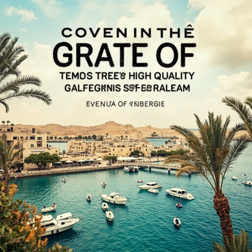 High Quality Ad Poster of The Gouna Area