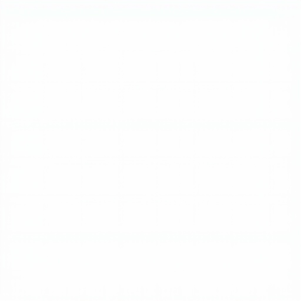 High Resolution Minimal Design on White Background