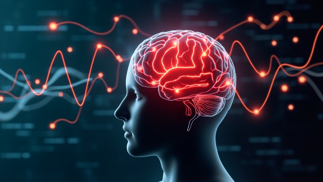 Human Brain Reacting to Stress from Deadlines