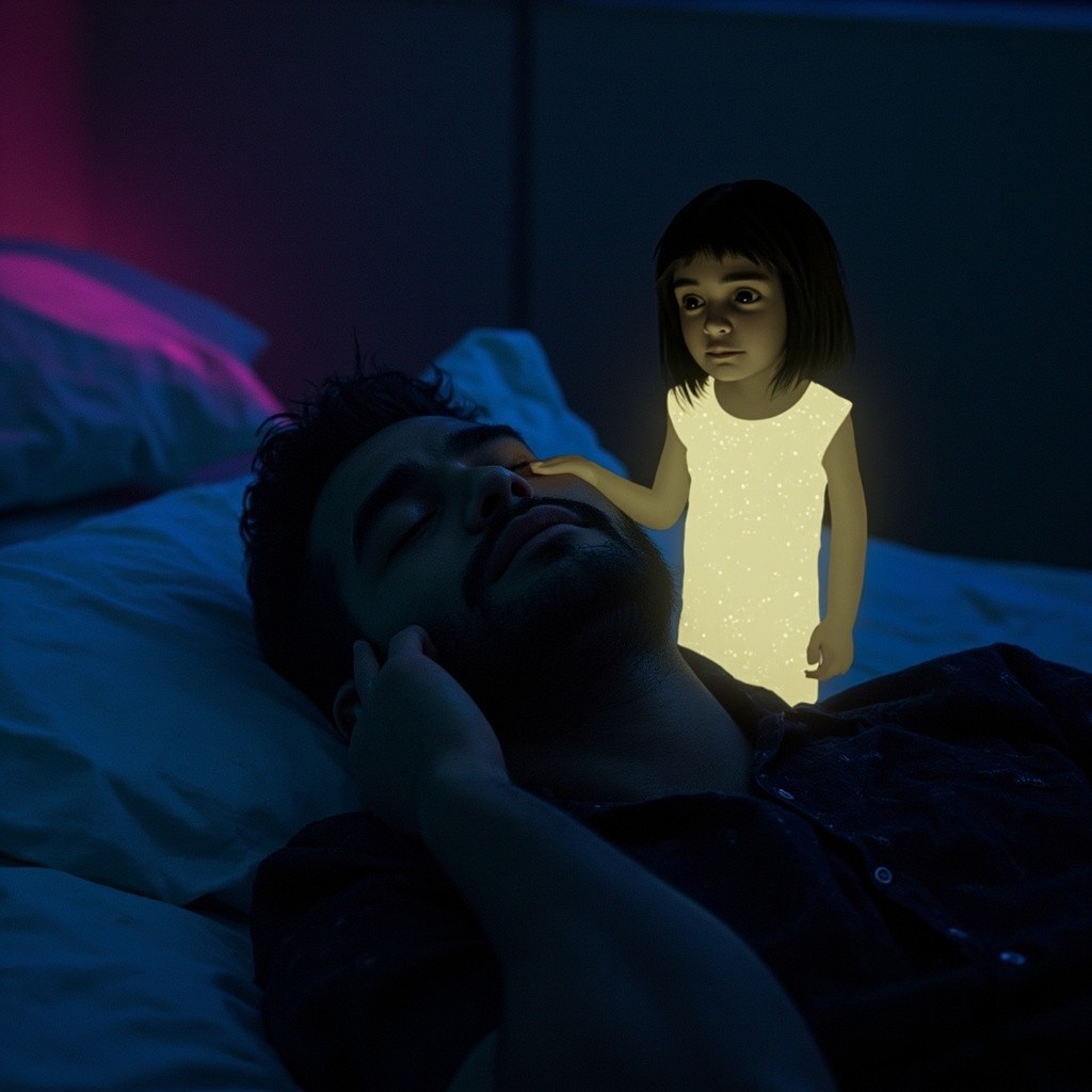 Indian Man's Emotional Dream with a Spirit Girl