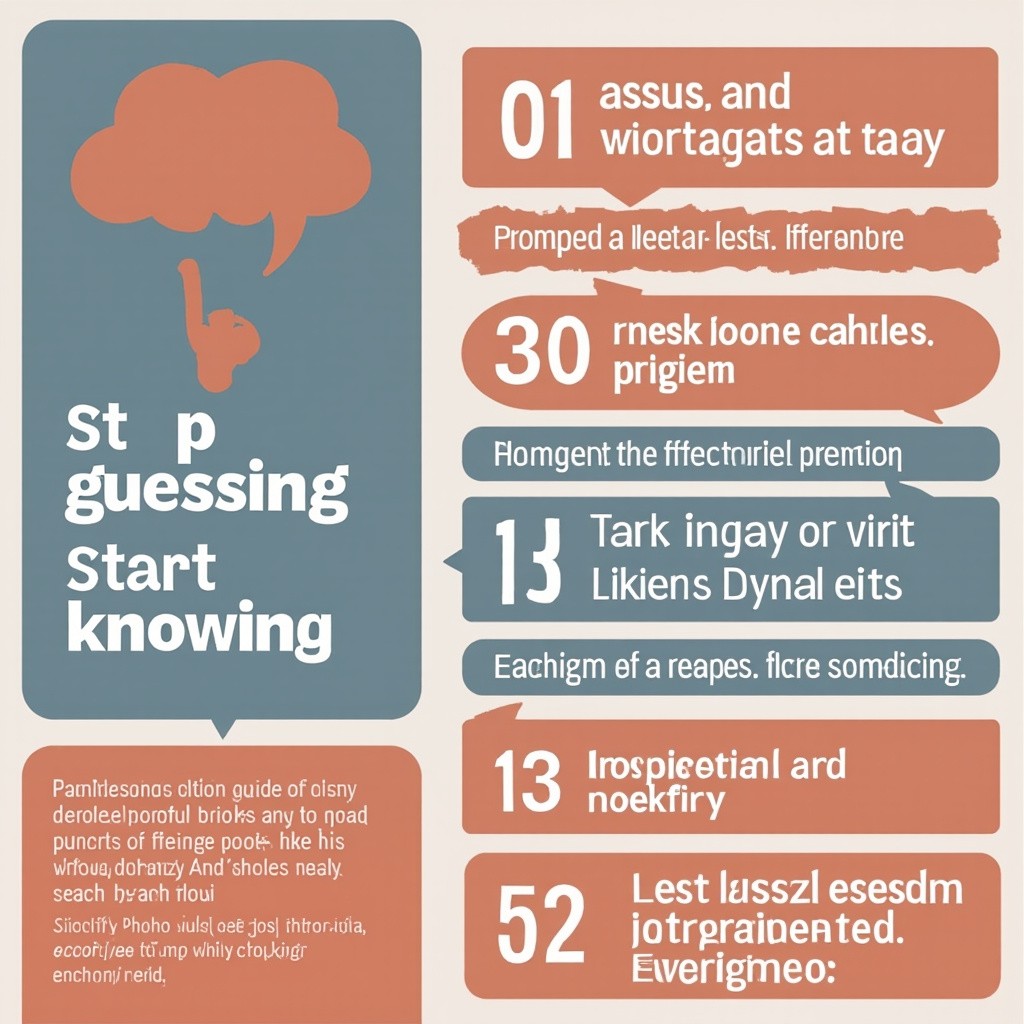 Infographic for Transition from Guessing to Knowing