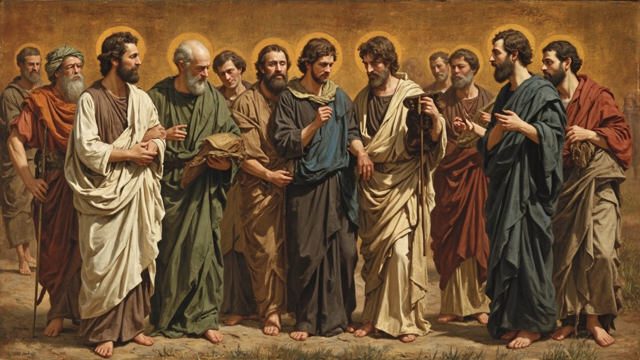 Jesus with the People