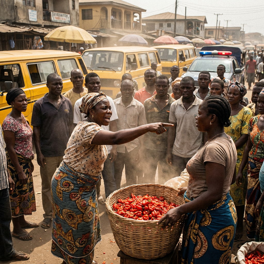 Story of chaos and tragedy in Ejigbo Market, Lagos in 2013 Story of chaos and tragedy in Ejigbo Market, Lagos in 2013