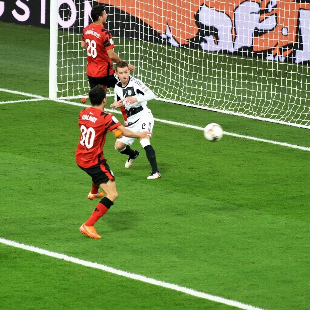 Lamin Yimal's Long-Distance Goal on Goalkeeper's Right