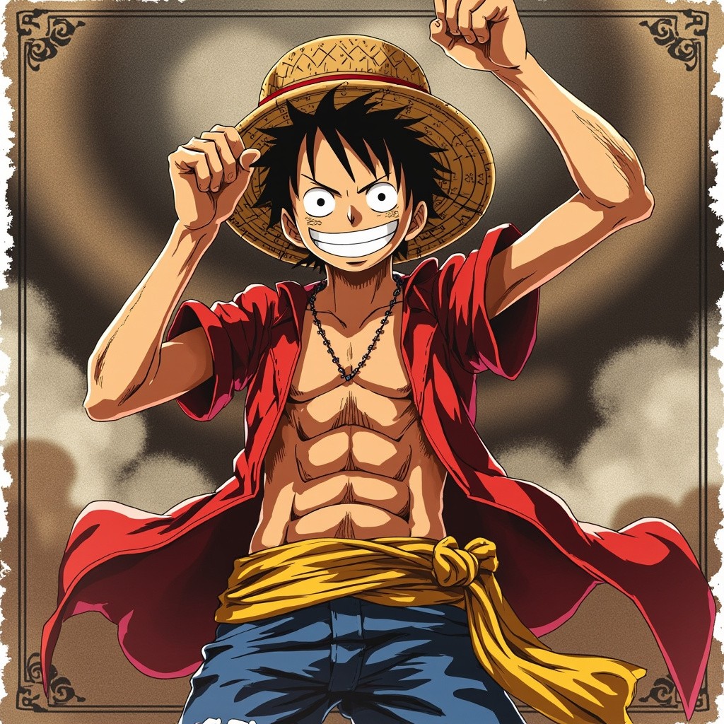 Luffy's Bounty Poster from One Piece Anime
