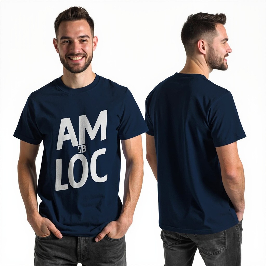 Men Wearing T-Shirt and Empty T-Shirt Images