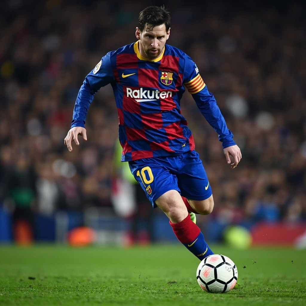 Messi, the Leader of Football