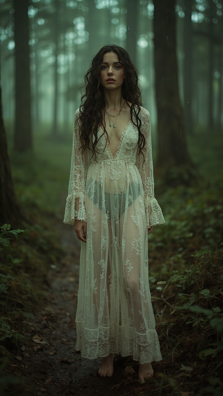 Mystic Forest Bohemian Fashion Editorial Shoot