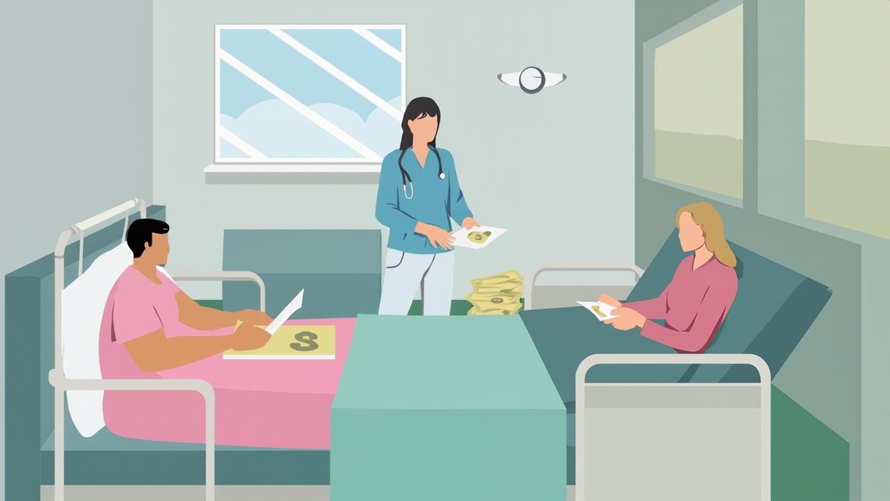 Paying for Medical Treatment at the Hospital