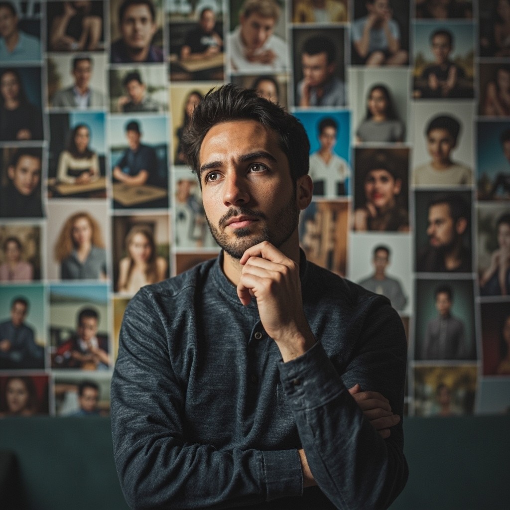 Pondering Ideas for YouTube Portrait Frames