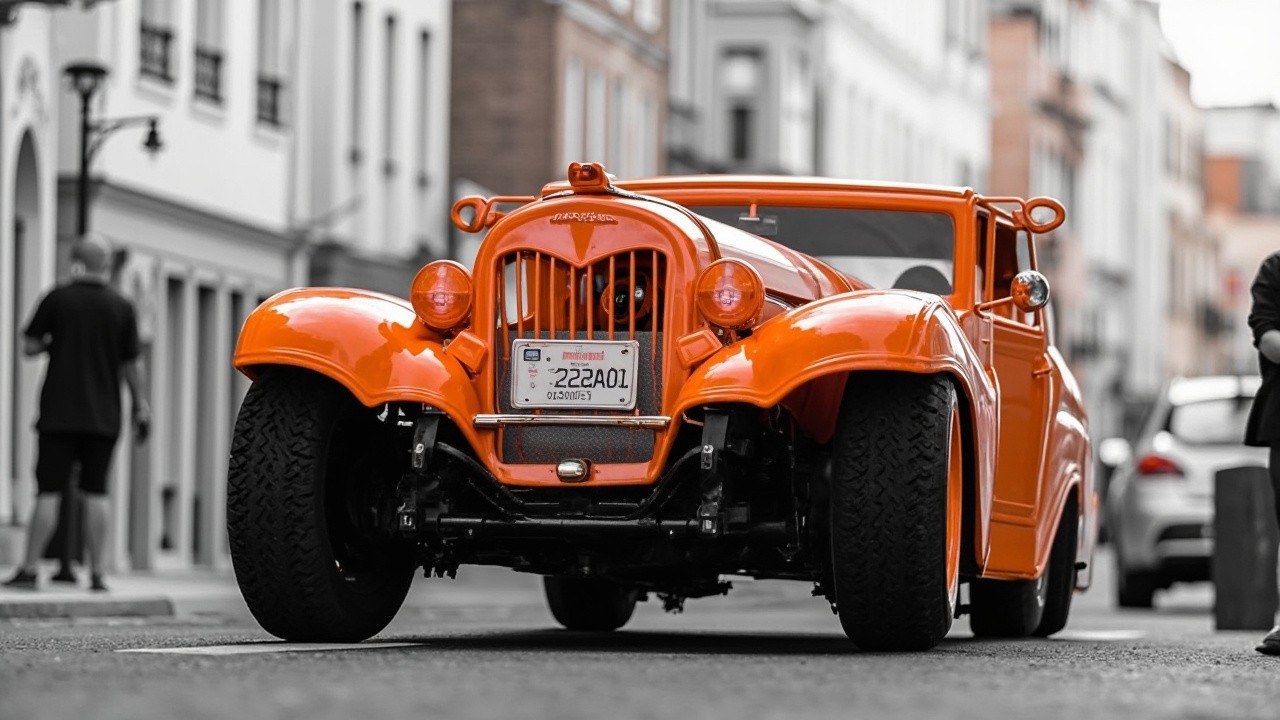 Retro Customized Cars