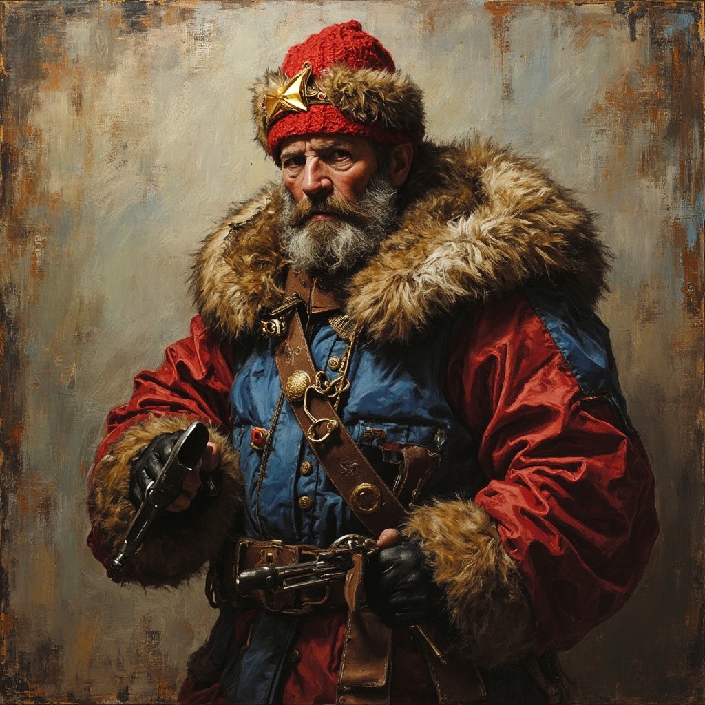Russia Personified as a Human