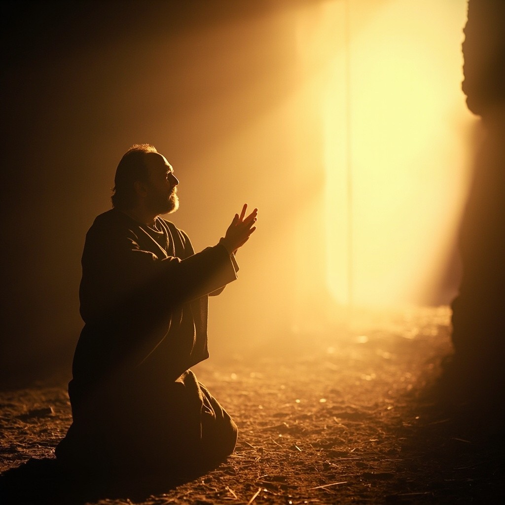 Saul Encountering Divine Light on Damascus Road