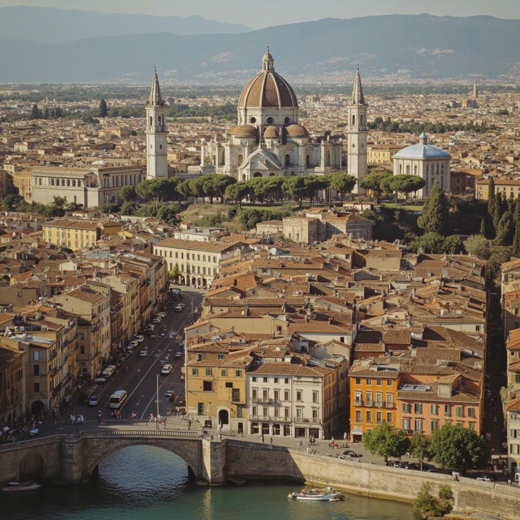Scenic Landscape of Italy