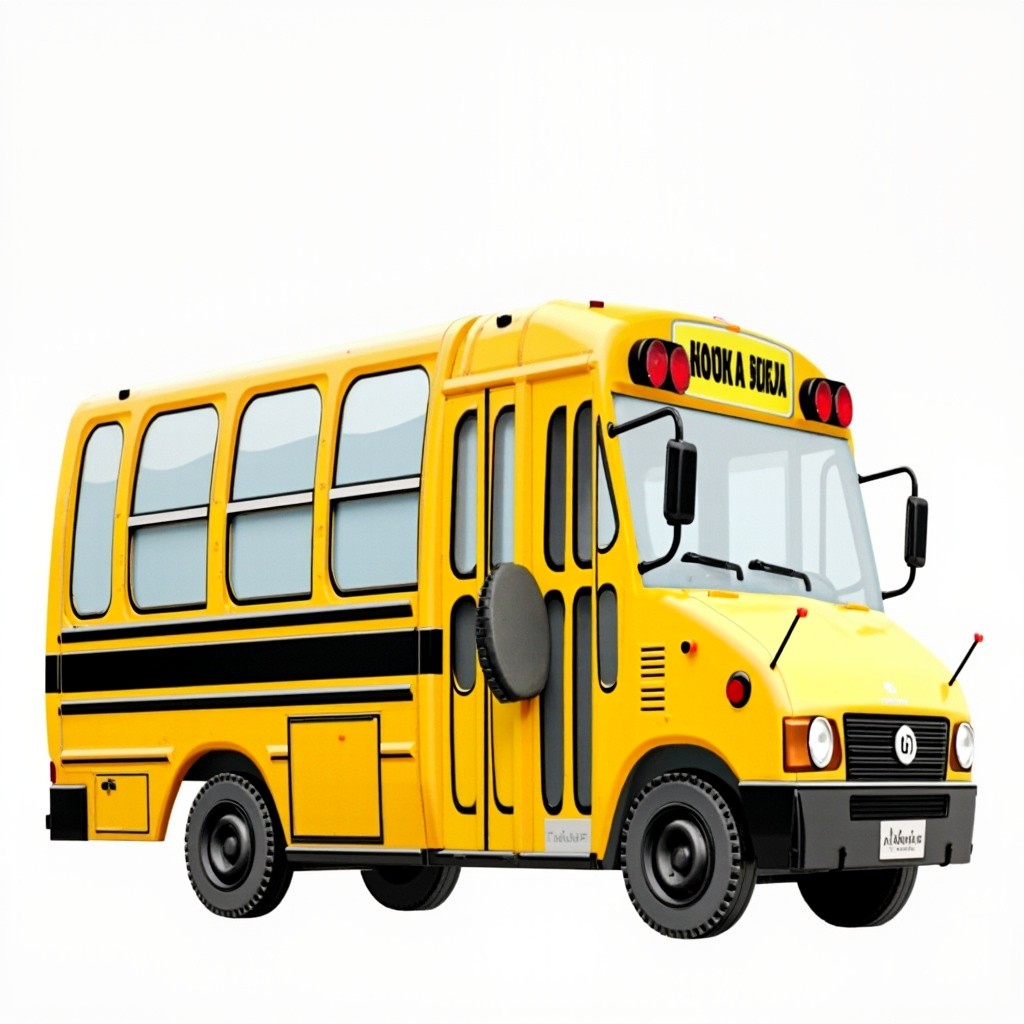 School Van from Brazil in PNG