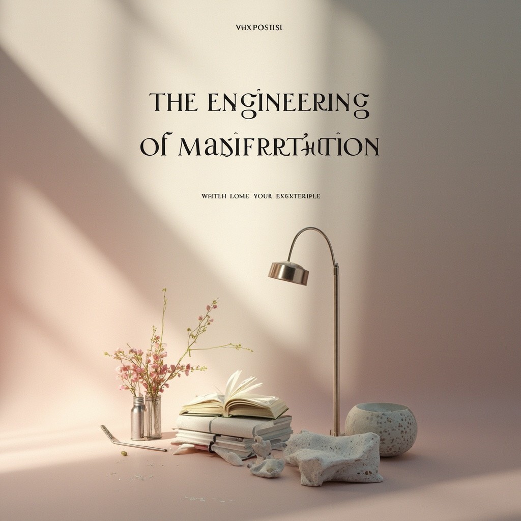 Sophisticated E-book Cover for Engineering Manifestation
