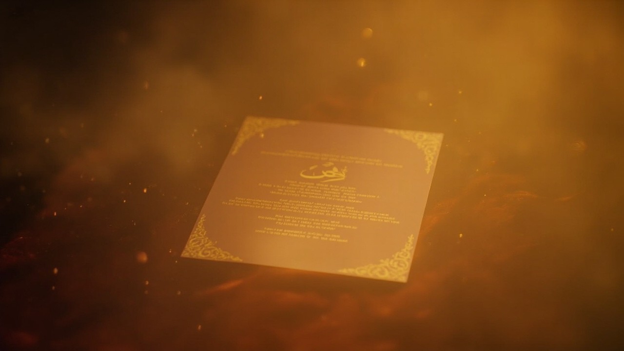 Sudanese Styled Cinematic Wedding Invitation Video