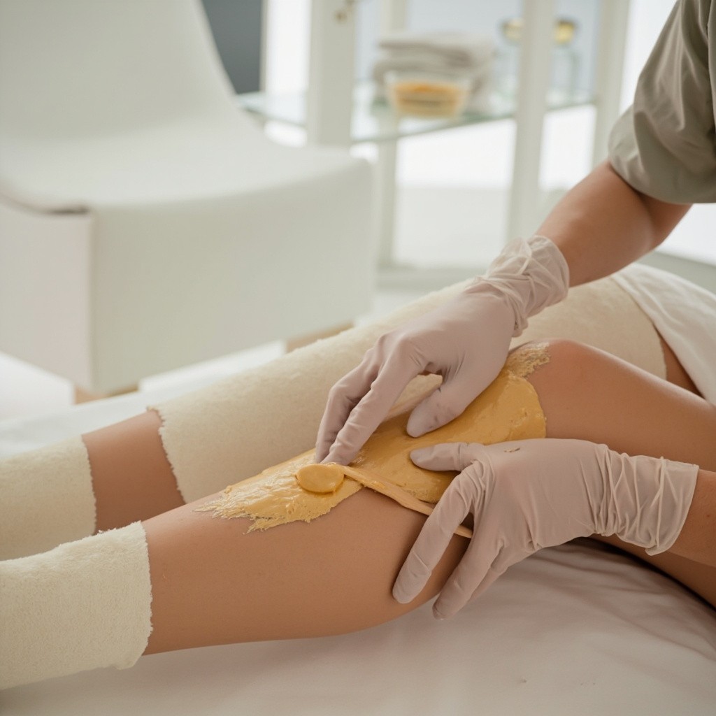 Sugar Paste Hair Removal in a Luxury Salon