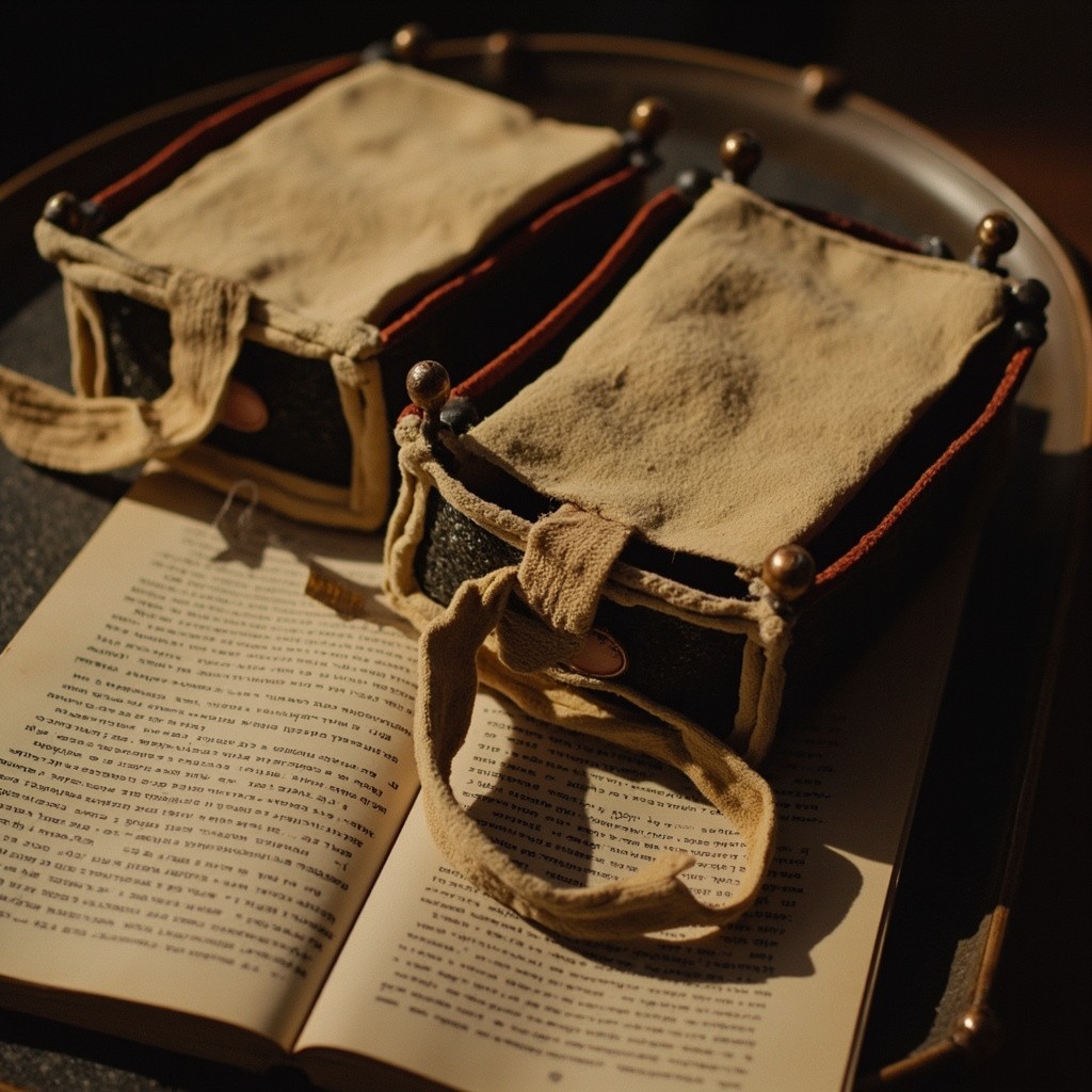 Tefillin Placed on the Table