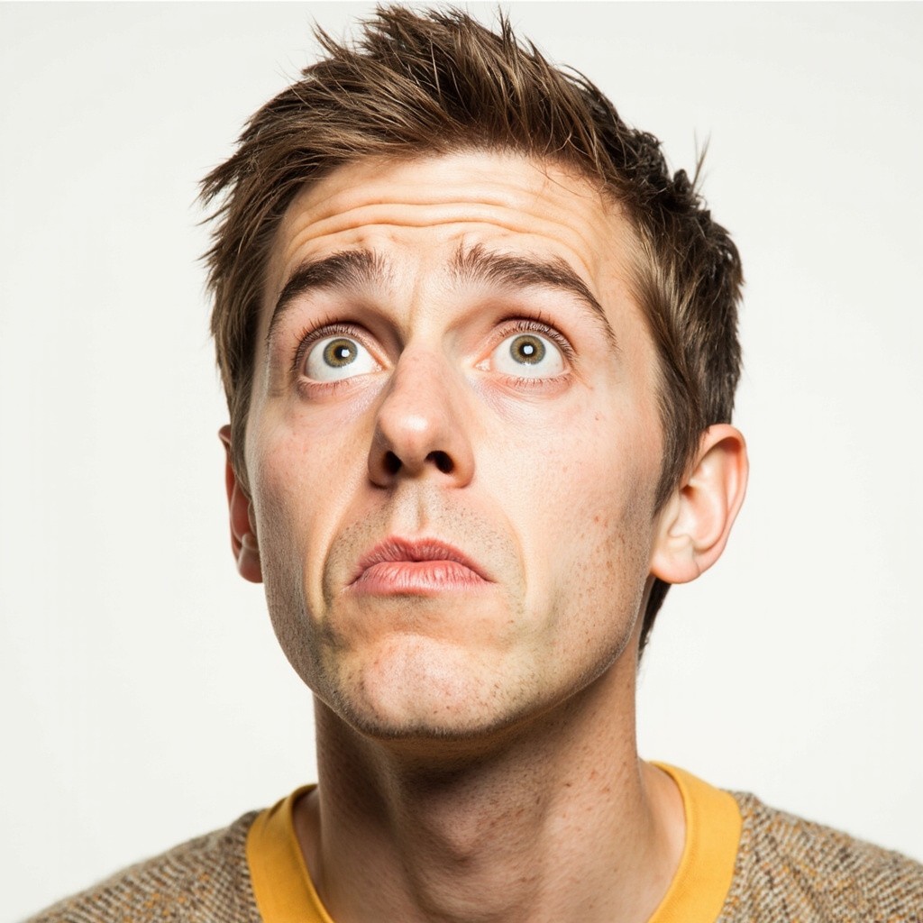 The 'Roll Your Eyes' Phrasal Verb Illustration