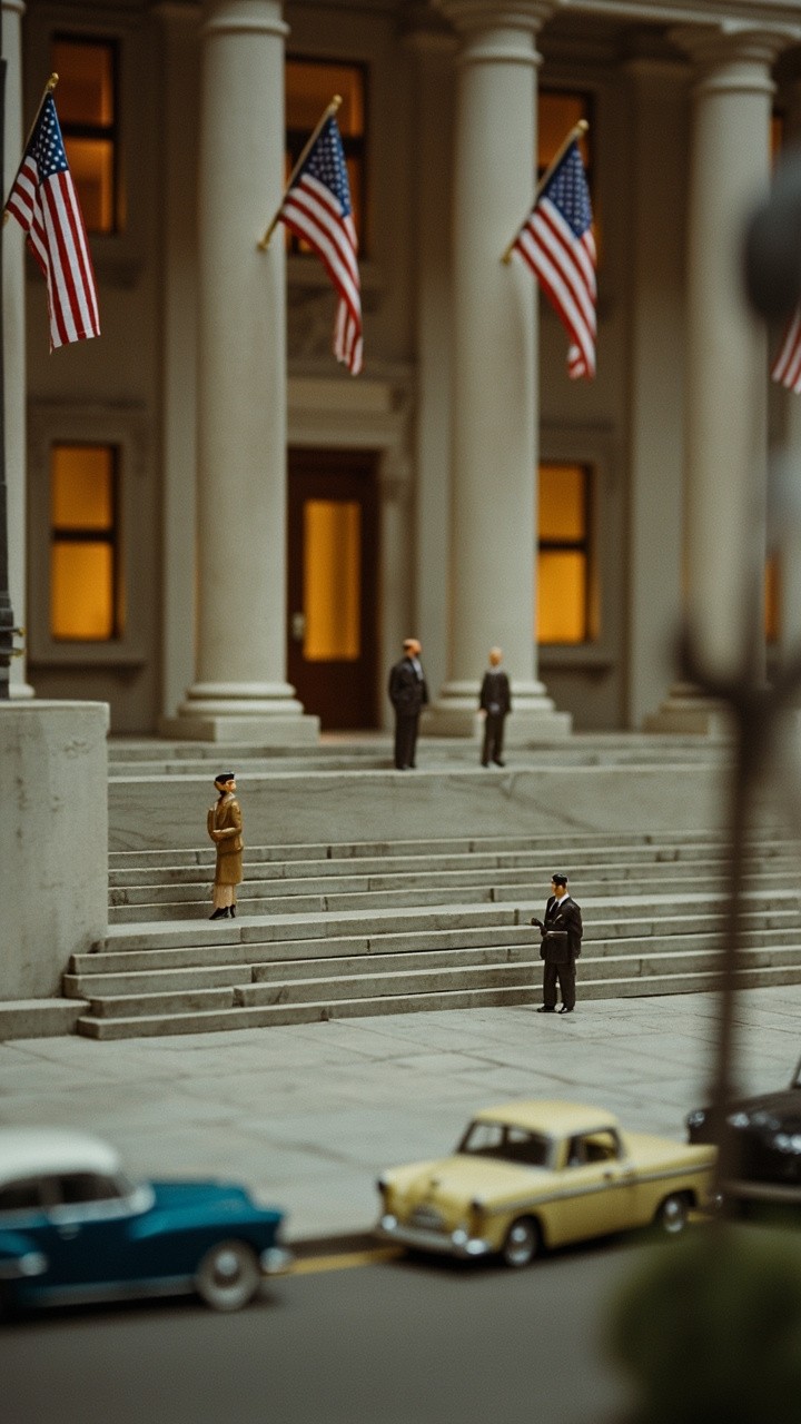The 1952 Miniature Diorama of US State Department