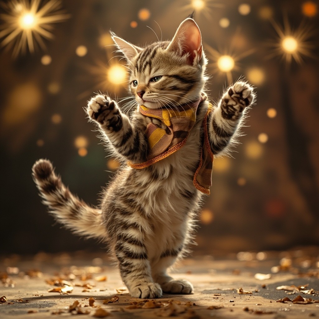 The AI Cat's Dance Recital