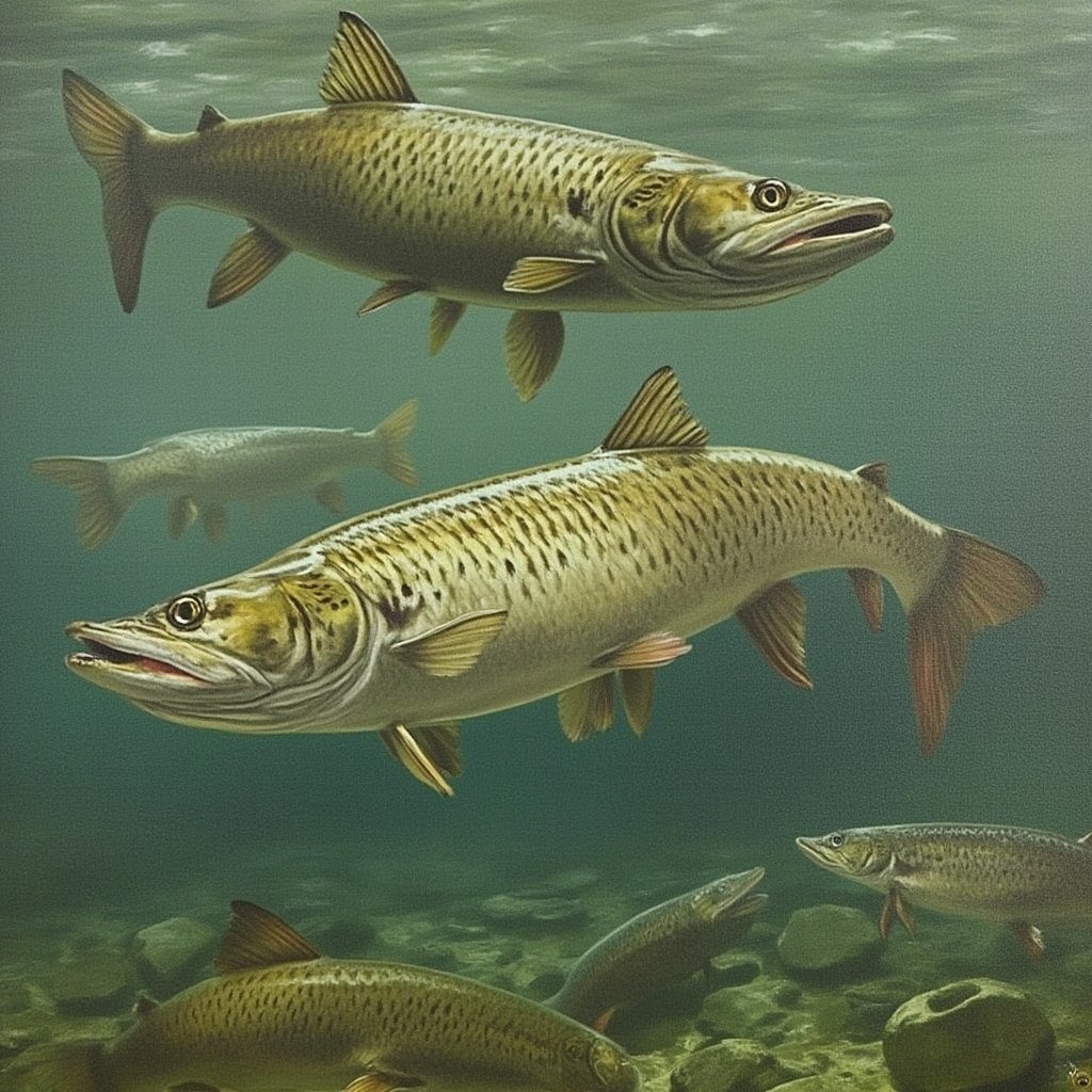The Act of Pike Fishing
