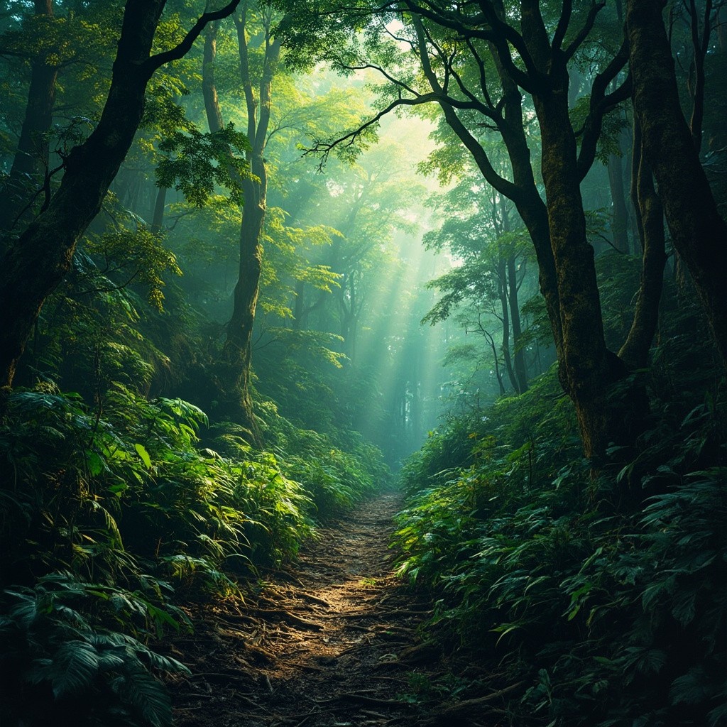 The Amazon Rainforest Landscape