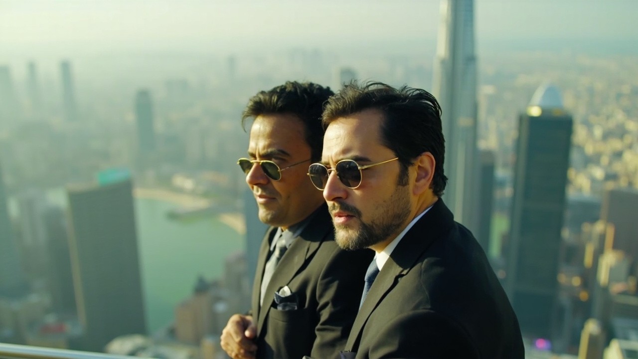 The Ambanis Viewing the World from a Highrise