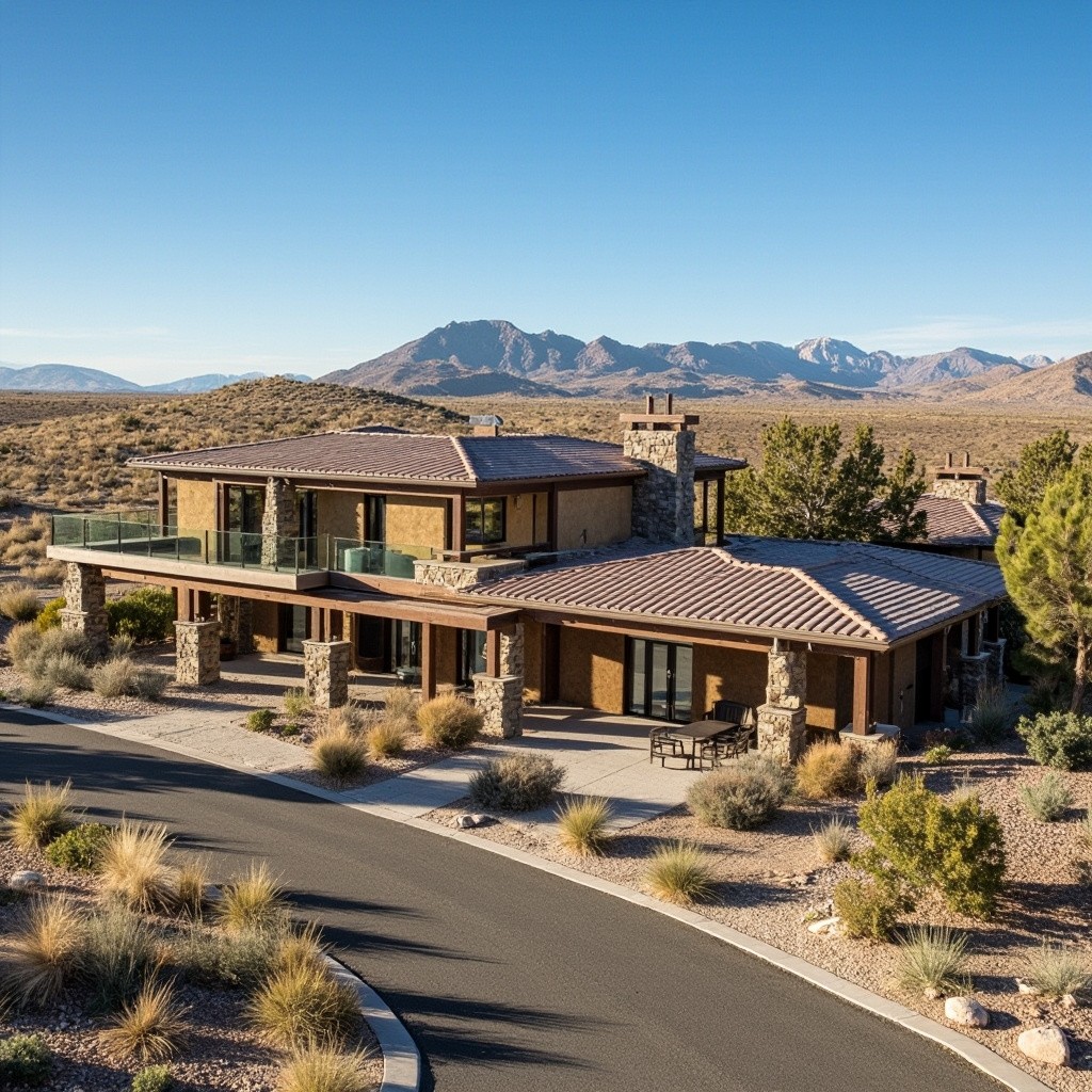 The Architectural Design of a Nevada Villa