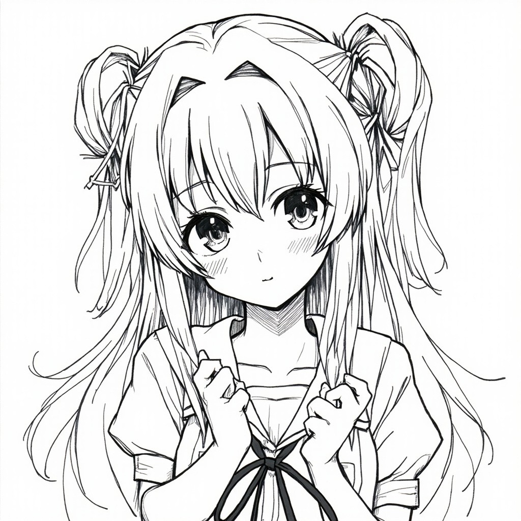 The Artistic Lines in Anime Art