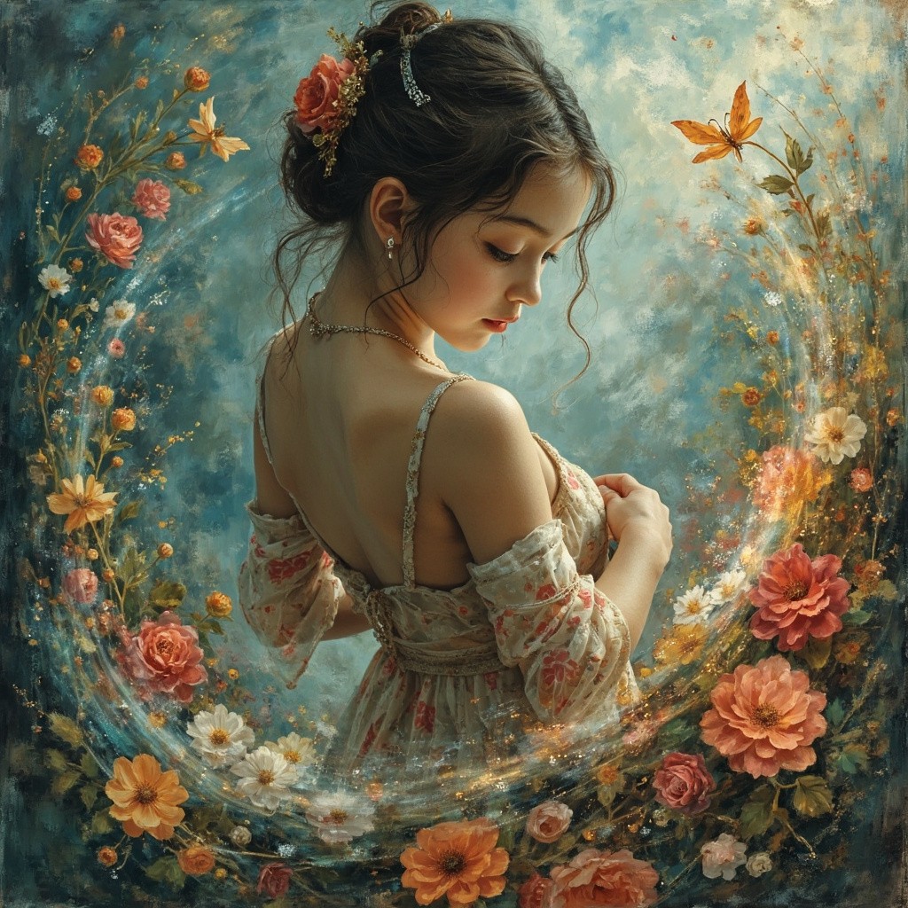 The Beautiful Image Displayed