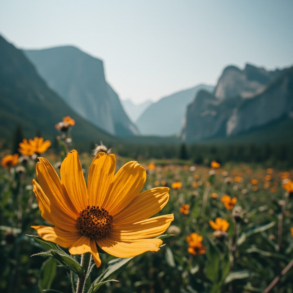 The Beauty of a Mountain Flower