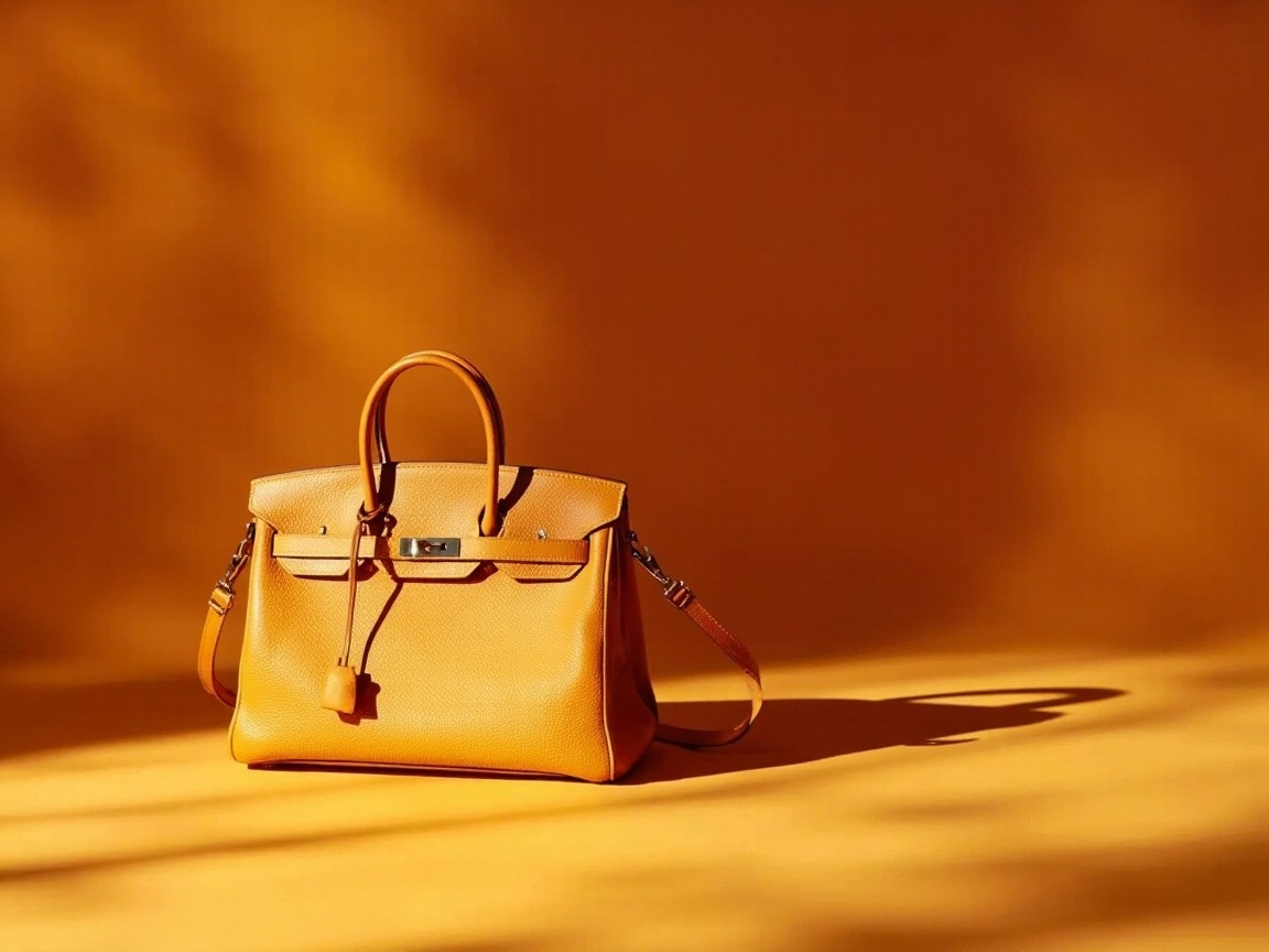 The Birkin Bag in Surreal Golden Hour Lighting