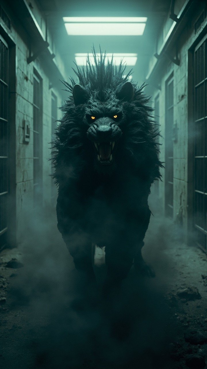 The Black Mythological Creature in Spielberg's Prison