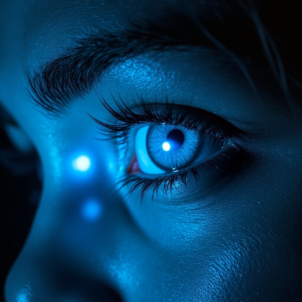 The Blink of a Blue Eye