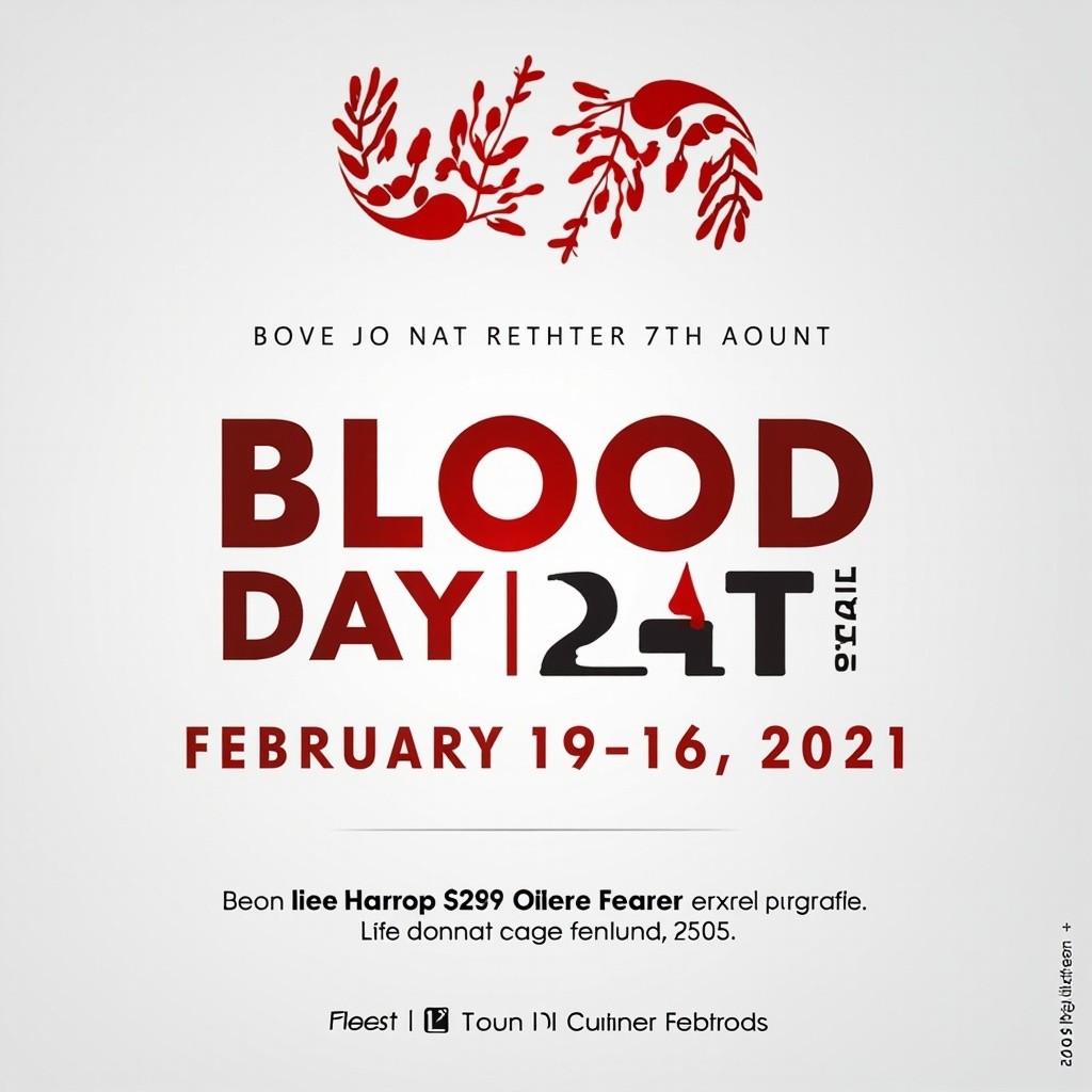 The Blood Donation Day Event
