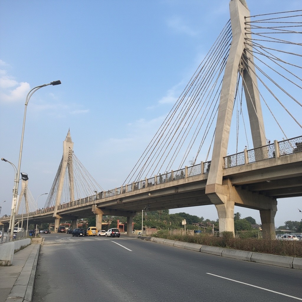 The Bridge in Abidjan City