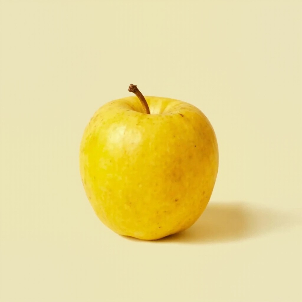 The Bright Yellow Apple