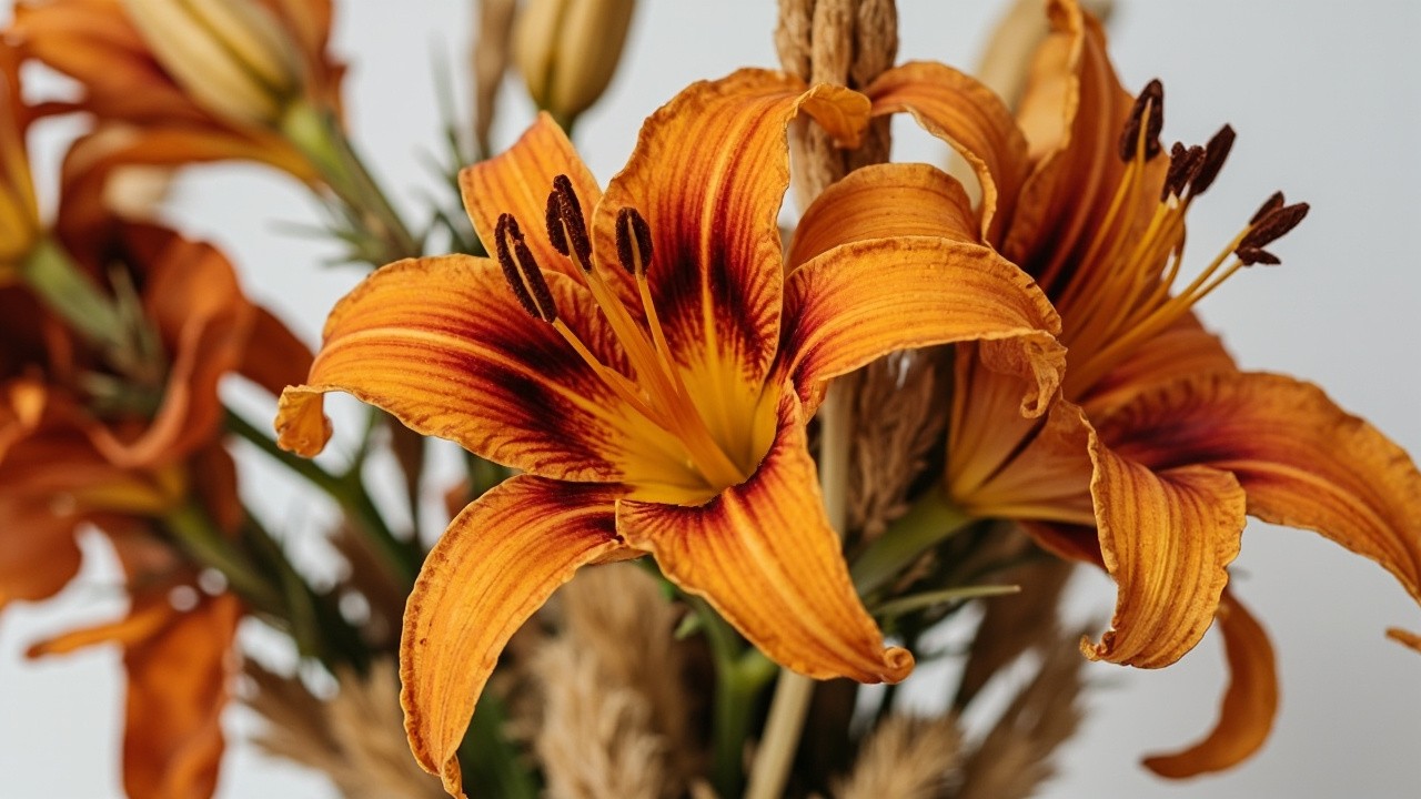 The Bunch of Dried Lilies