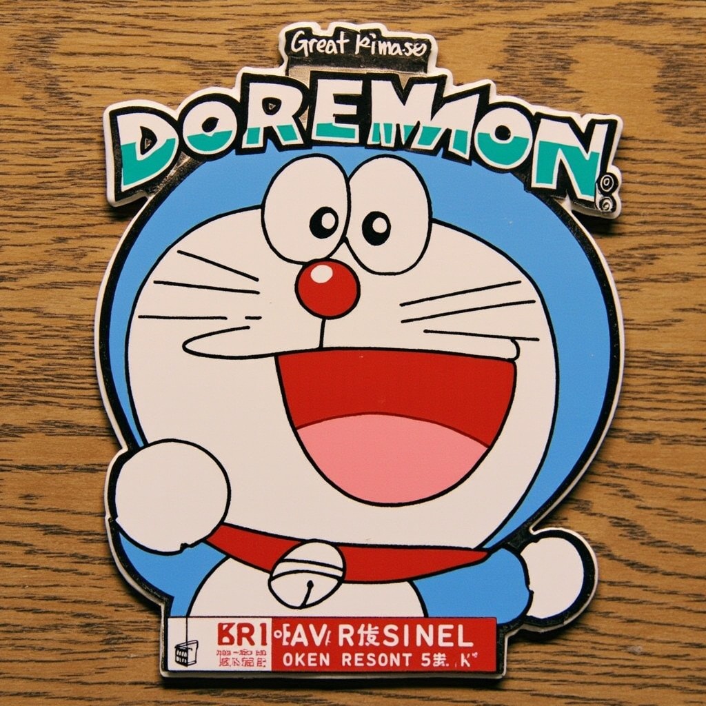 The Cartoon Character Doremon The Cartoon Character Doremon