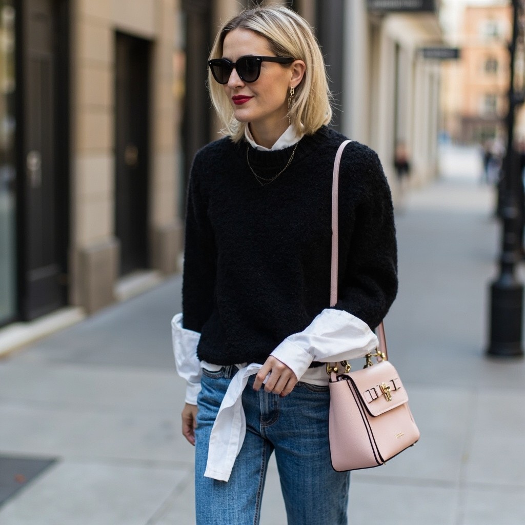 The Chic, Mature Influencer in Urban Setting