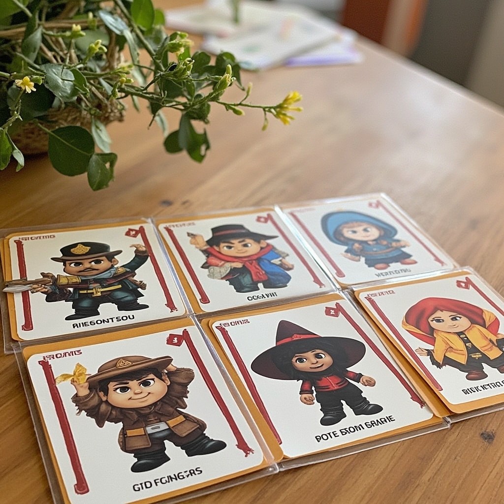 The Children's Card Game Session