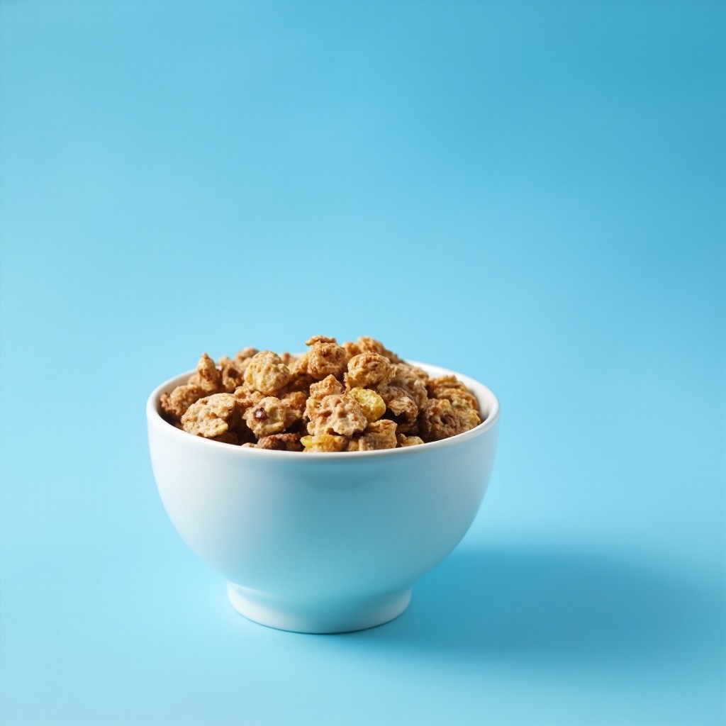 The Clean, Isolated Breakfast Cereal Bowl
