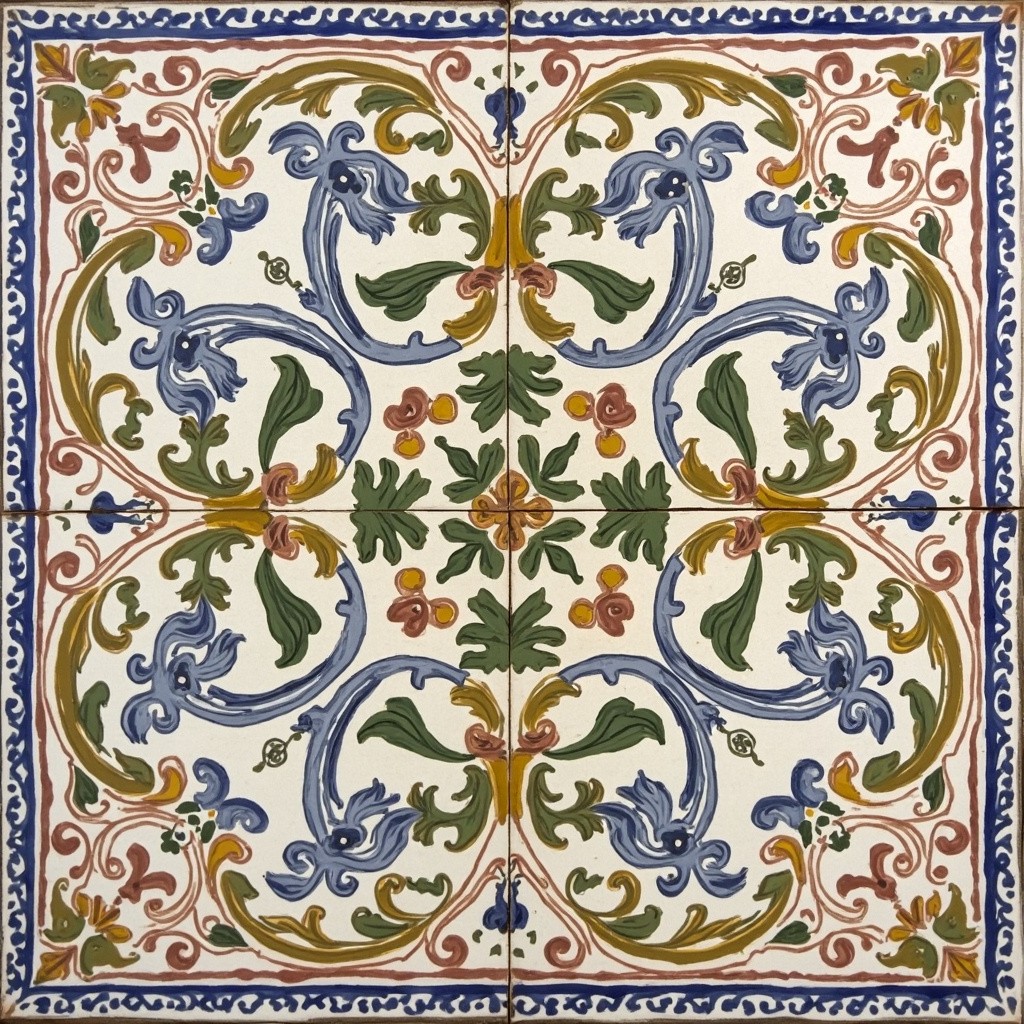 The Colorful Tiles of Sorrento