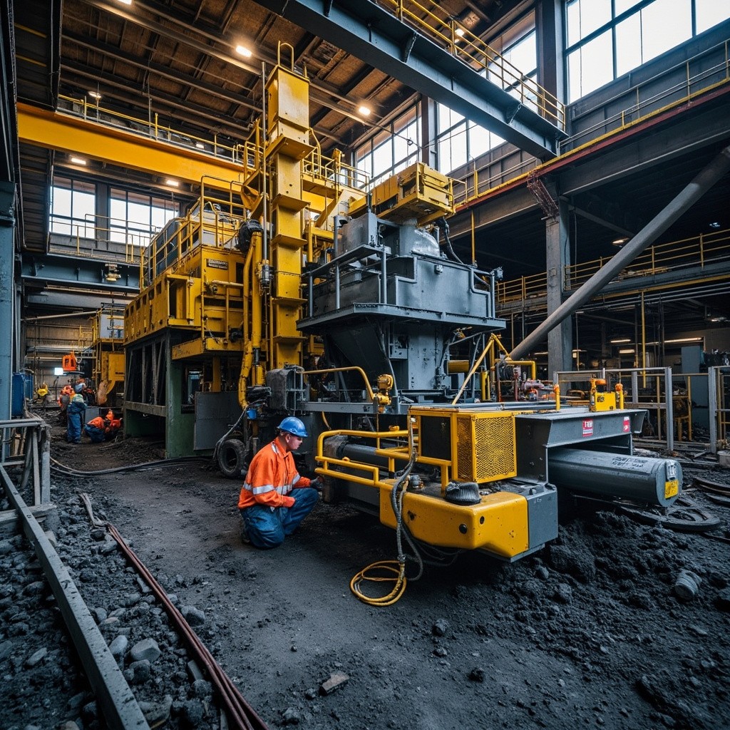The Construction of a Coal Factory Interior