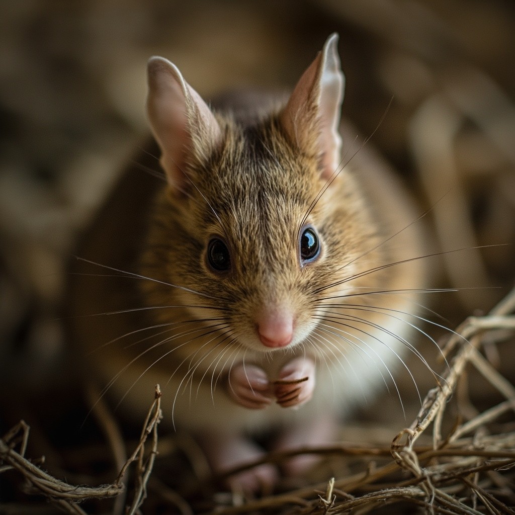 The Cute Dormouse